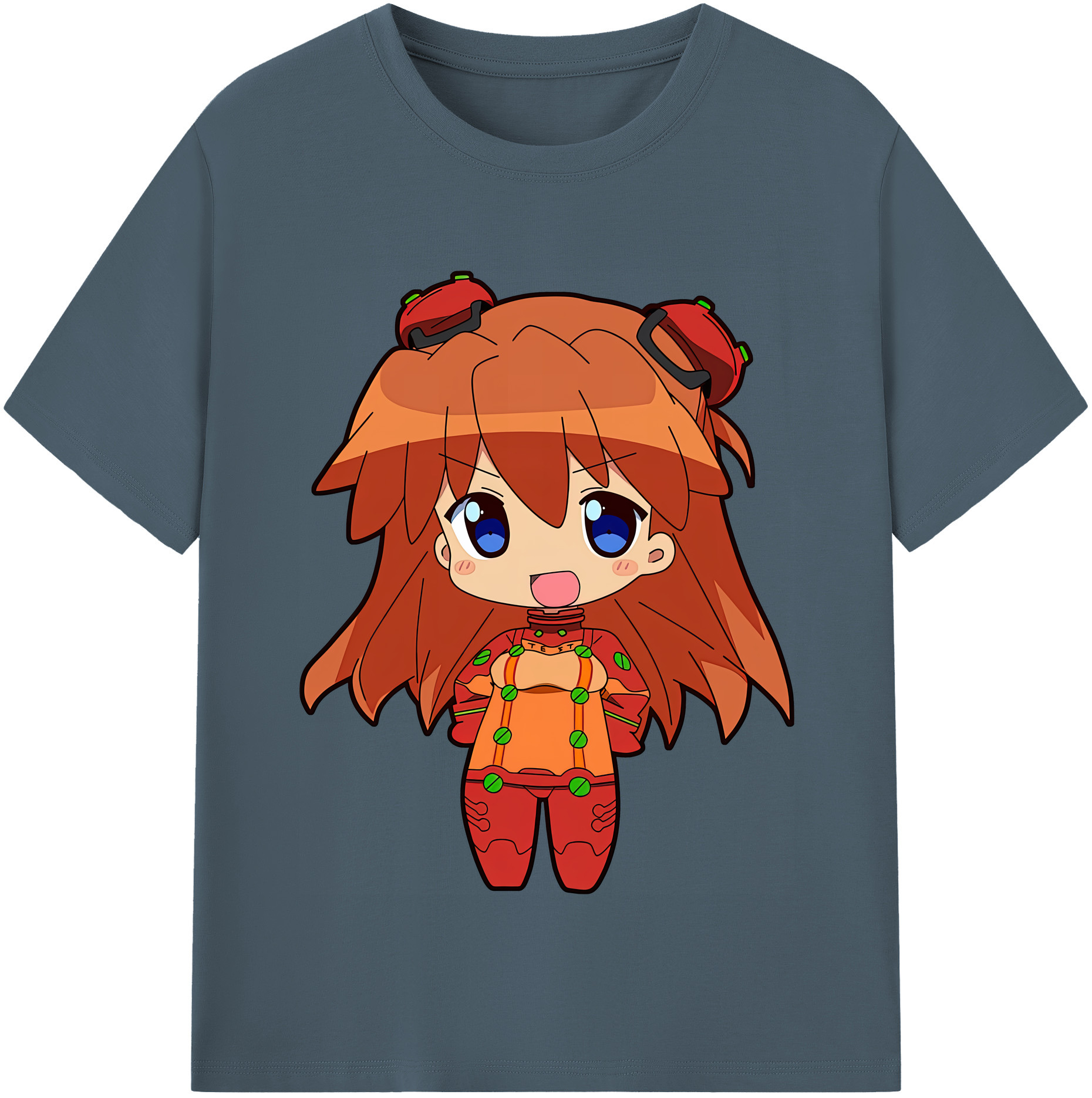 （画像用） EVA 新世紀エヴァンゲリオン 綿100％半袖Tシャツ（フロントプリント）